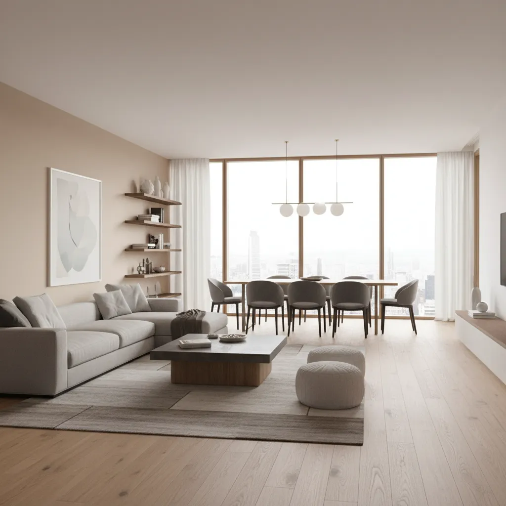 Plan 76 diseño de interiores: cómo aprovechar 7x6 m