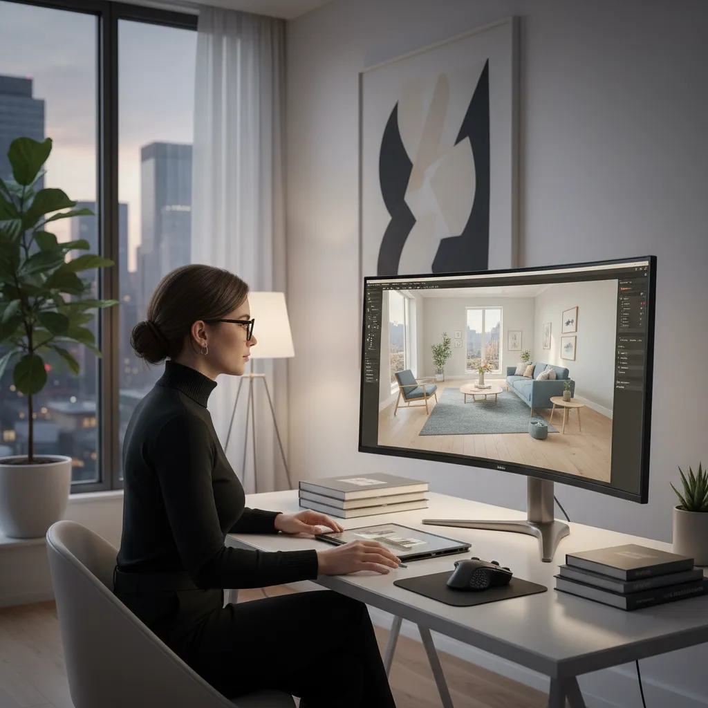 Planificación digital de distribución de una habitación