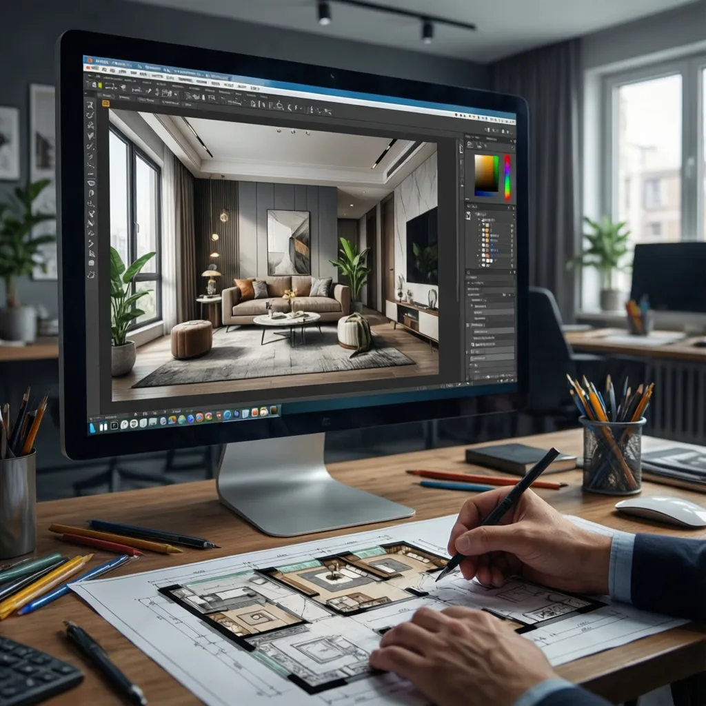 Planificación digital de distribución de una habitación