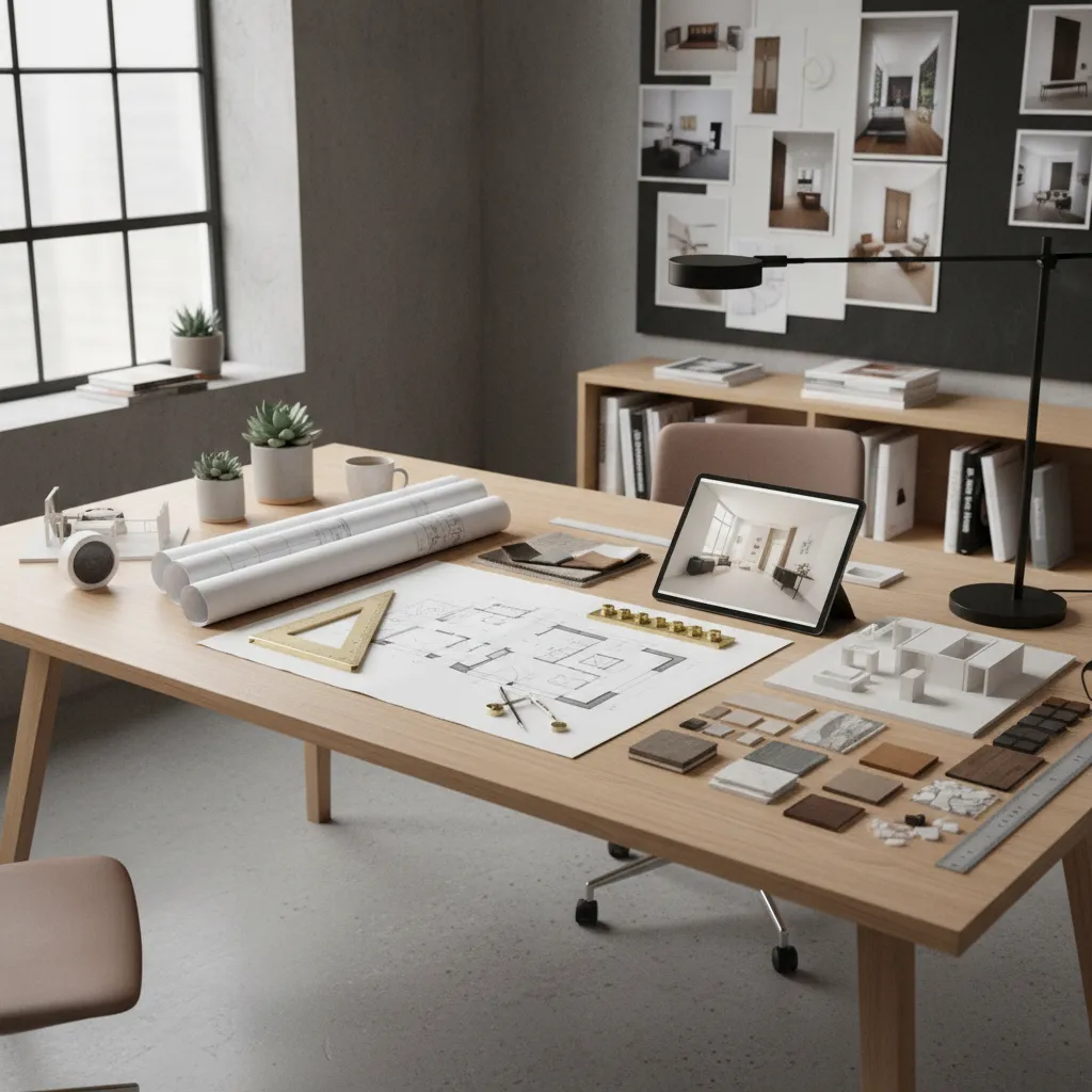 planificación de distribución de muebles en una vivienda