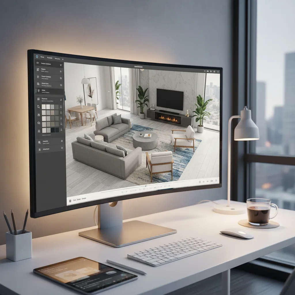 Diseño de habitaciones en una herramienta de planificación 3D
