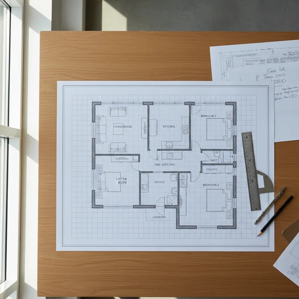 Cómo diseñar un plano de casa en 2D paso a paso