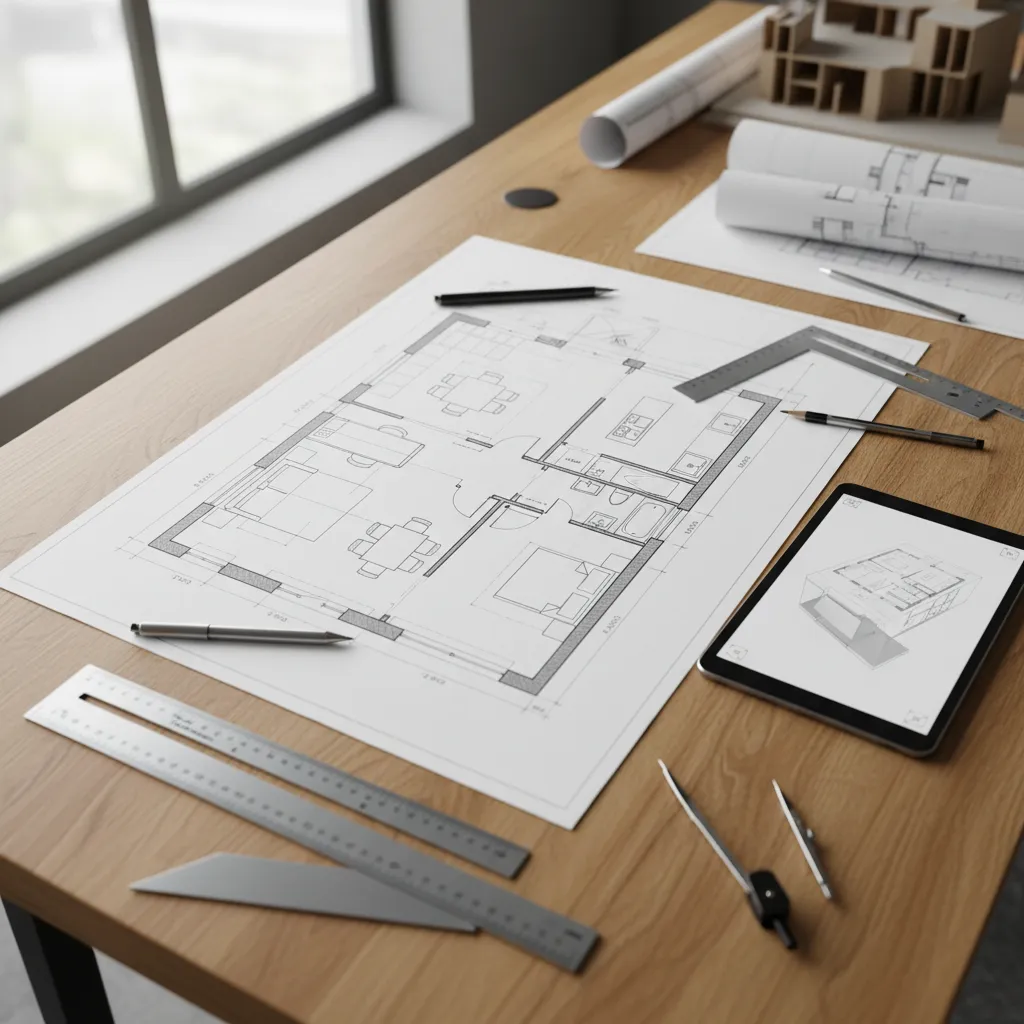 Planos para diseño de interiores: guía práctica