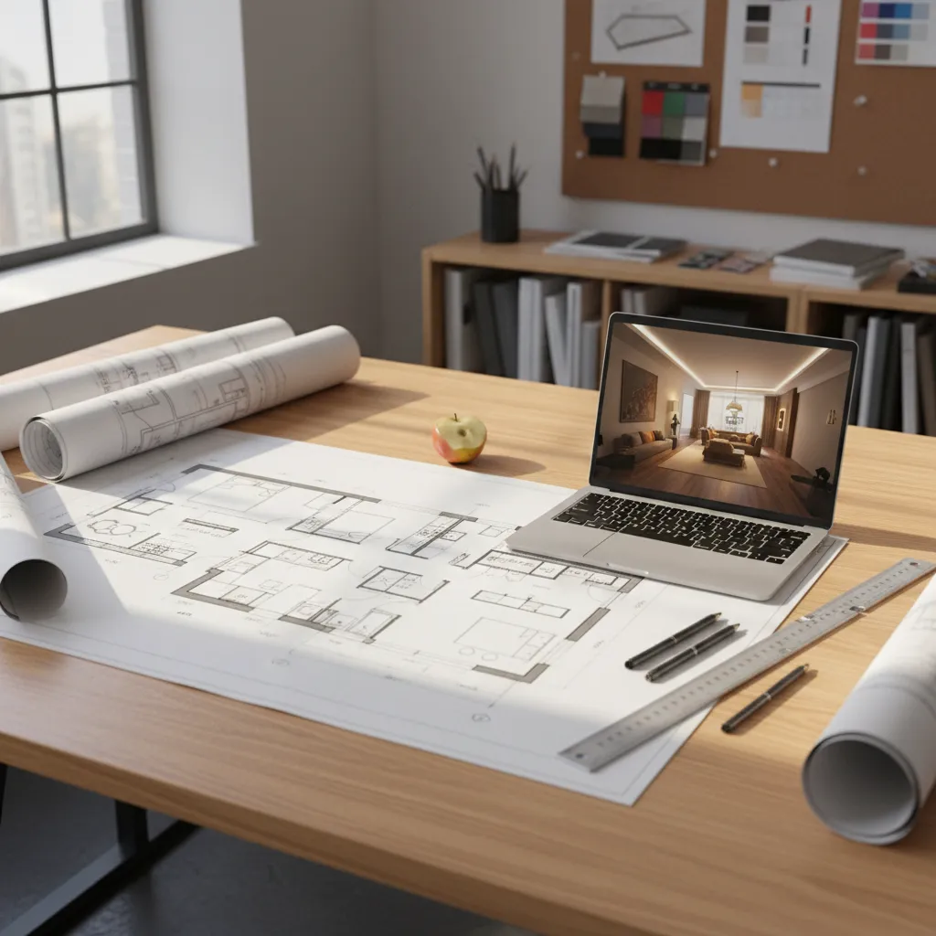 Planos proyecto de diseño de interiores: guía práctica