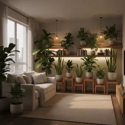 How to Optimize Lighting for a Low‑Light Biophilic Living Room