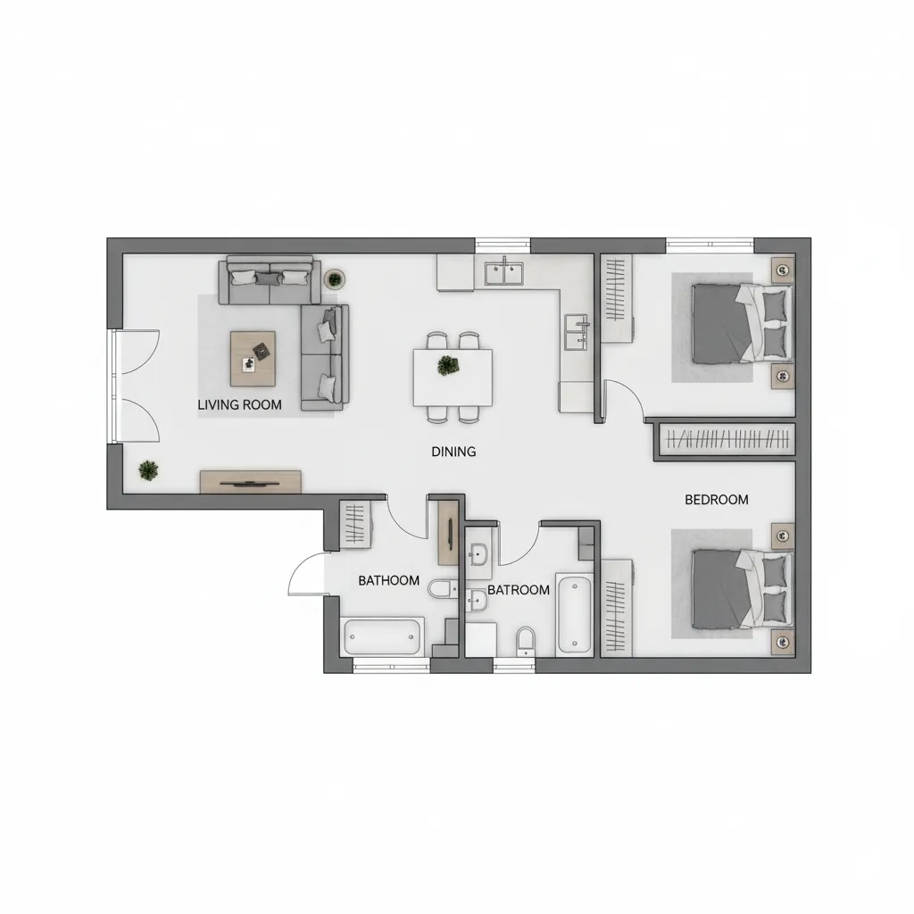 Planta de Casas com 100 Metros Quadrados: Ideias Funcionais