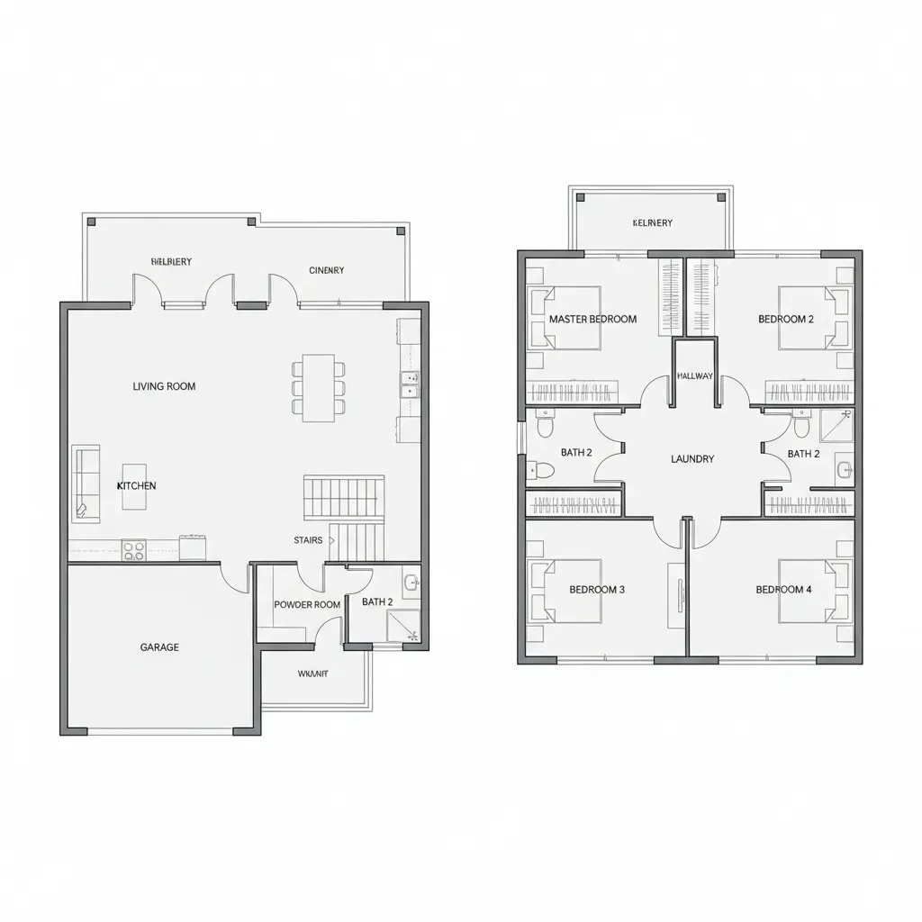 Planta de casa sobrado 4 quartos: guia prático de layout