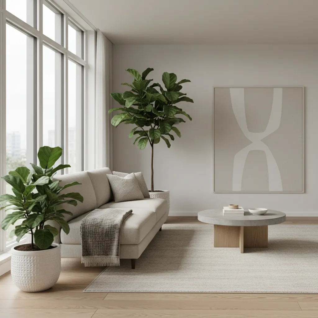 Plantas de decoración interior grandes: guía práctica