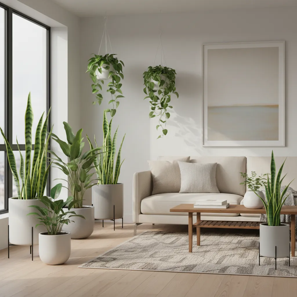 Nombre de plantas de sombra para decorar interiores