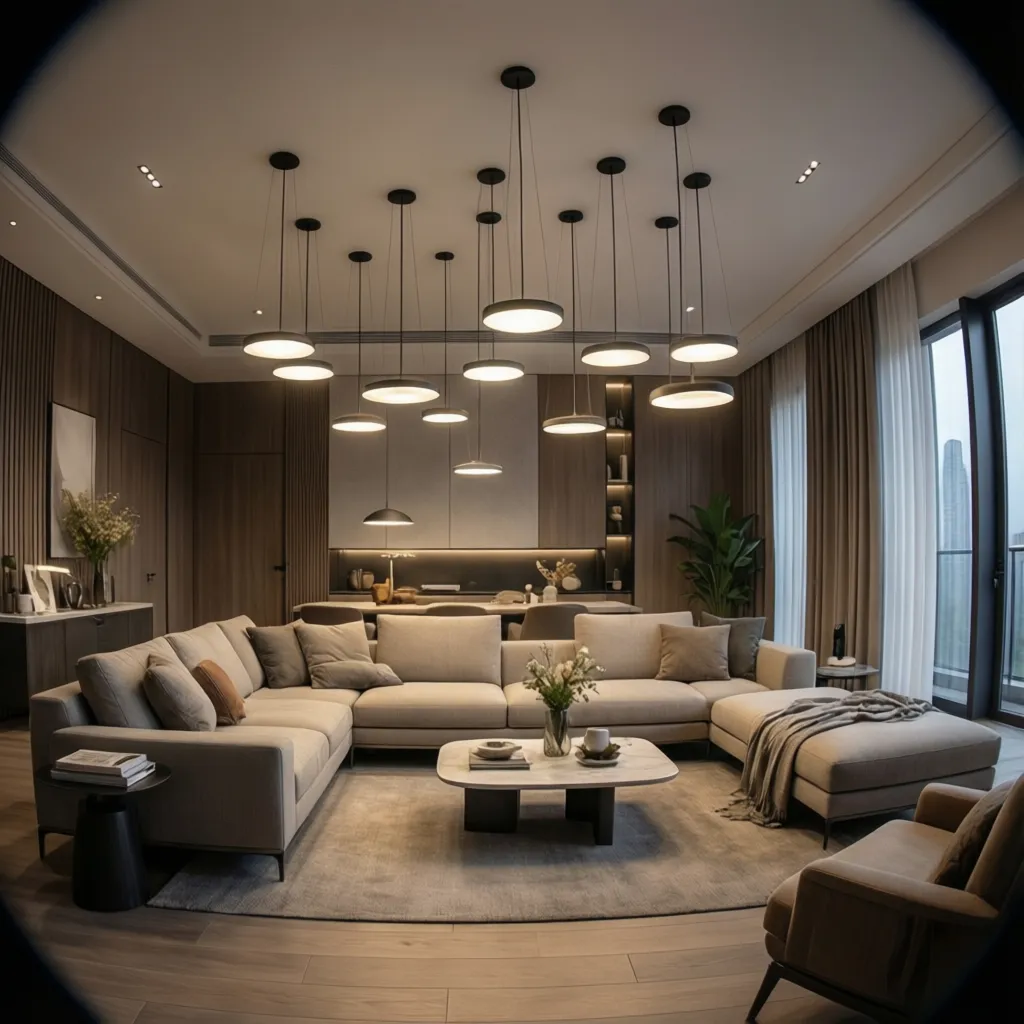 Plug-in Ceiling Light Placement Optimization for Better Room Lighting