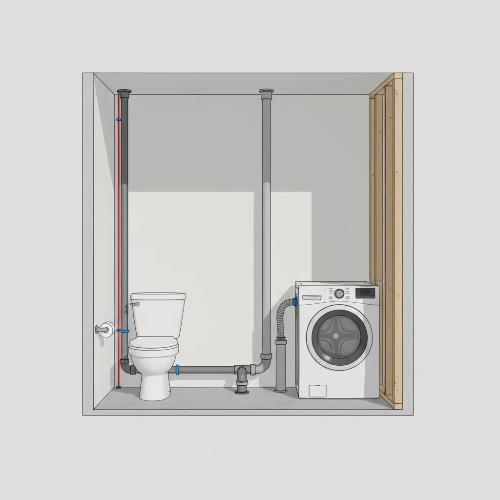 Typical Drain and Vent Requirements