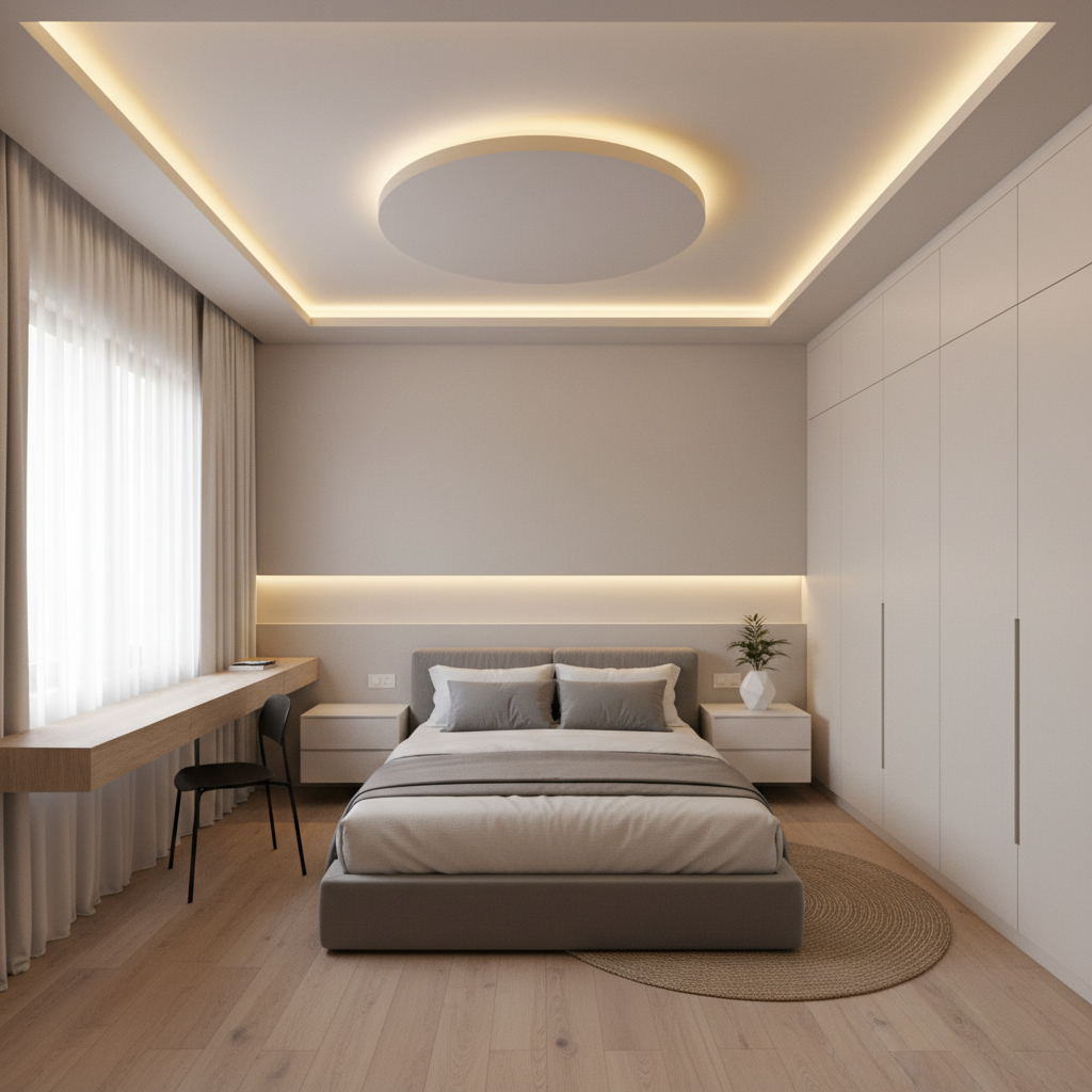 Plus Minus POP Design for Small Room Ideas