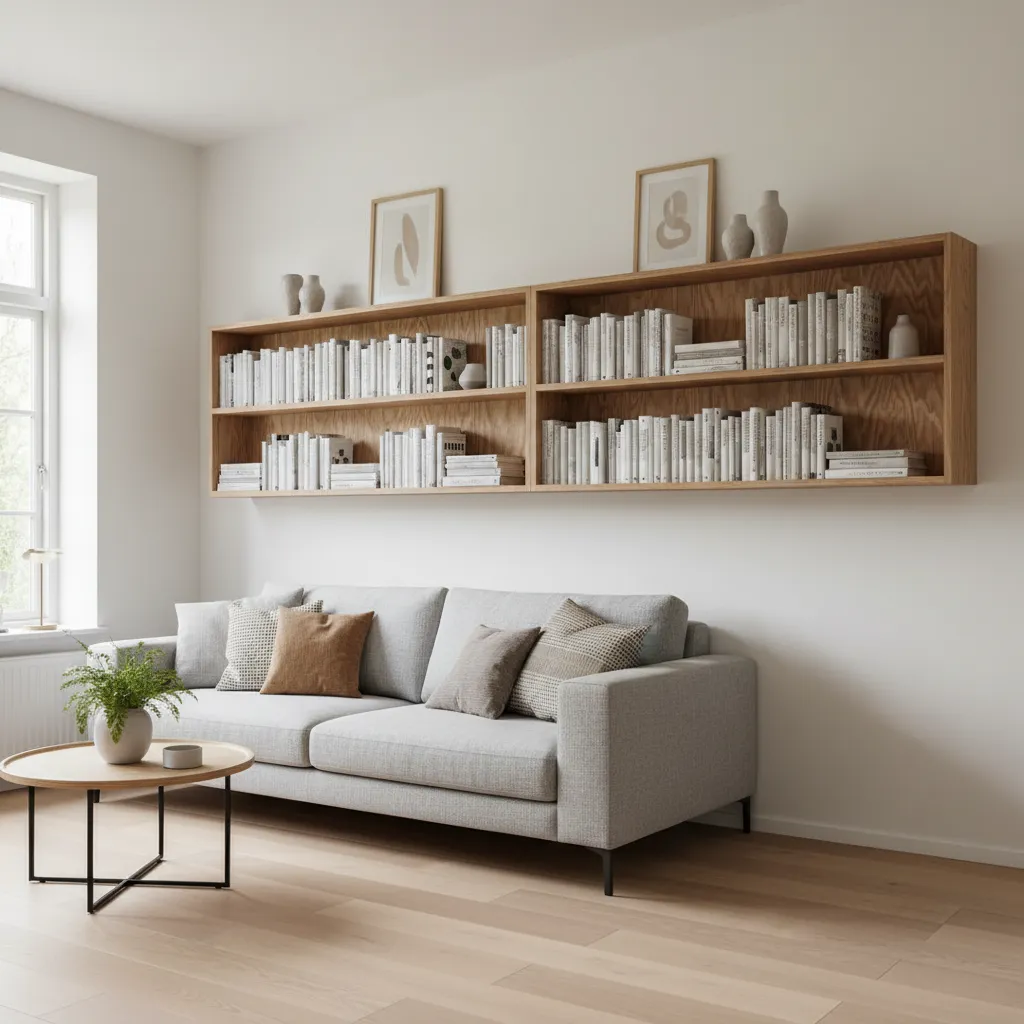 Plywood Wall Shelf Design Ideas for Smart Modern Storage