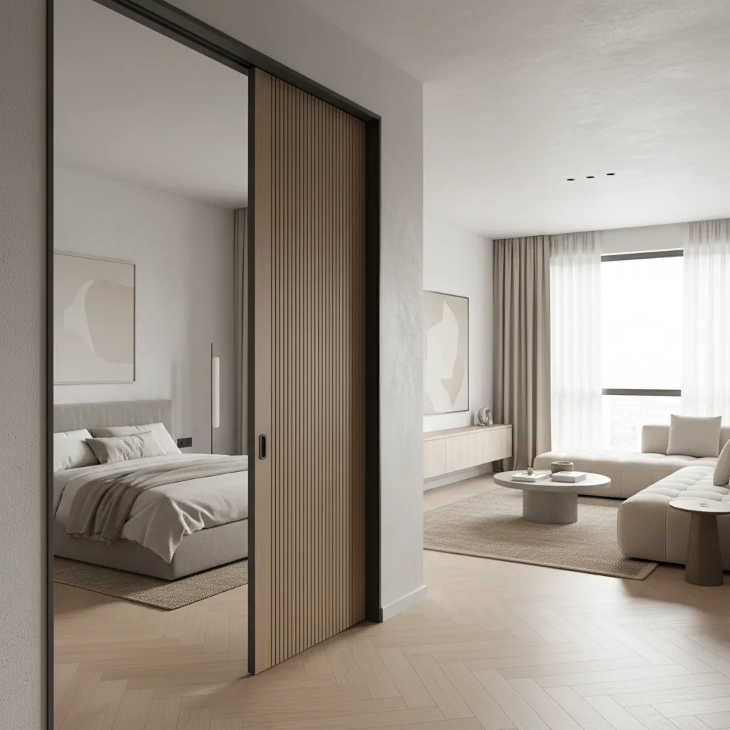 How Pocket Doors Are Used in Modern Interior Design and Small Apartments