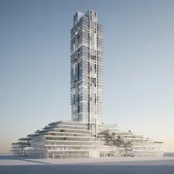 Podium + Tower as a Living Interface