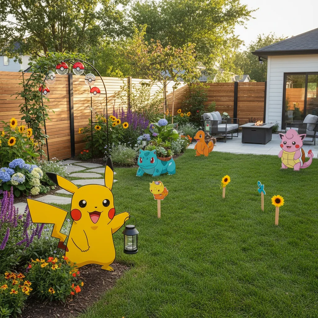 Best Materials for Long-Lasting Pokémon Outdoor Decorations