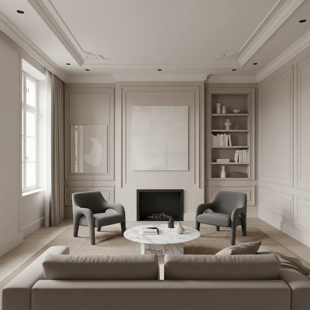 Poliestireno para decoración de interiores: guía práctica