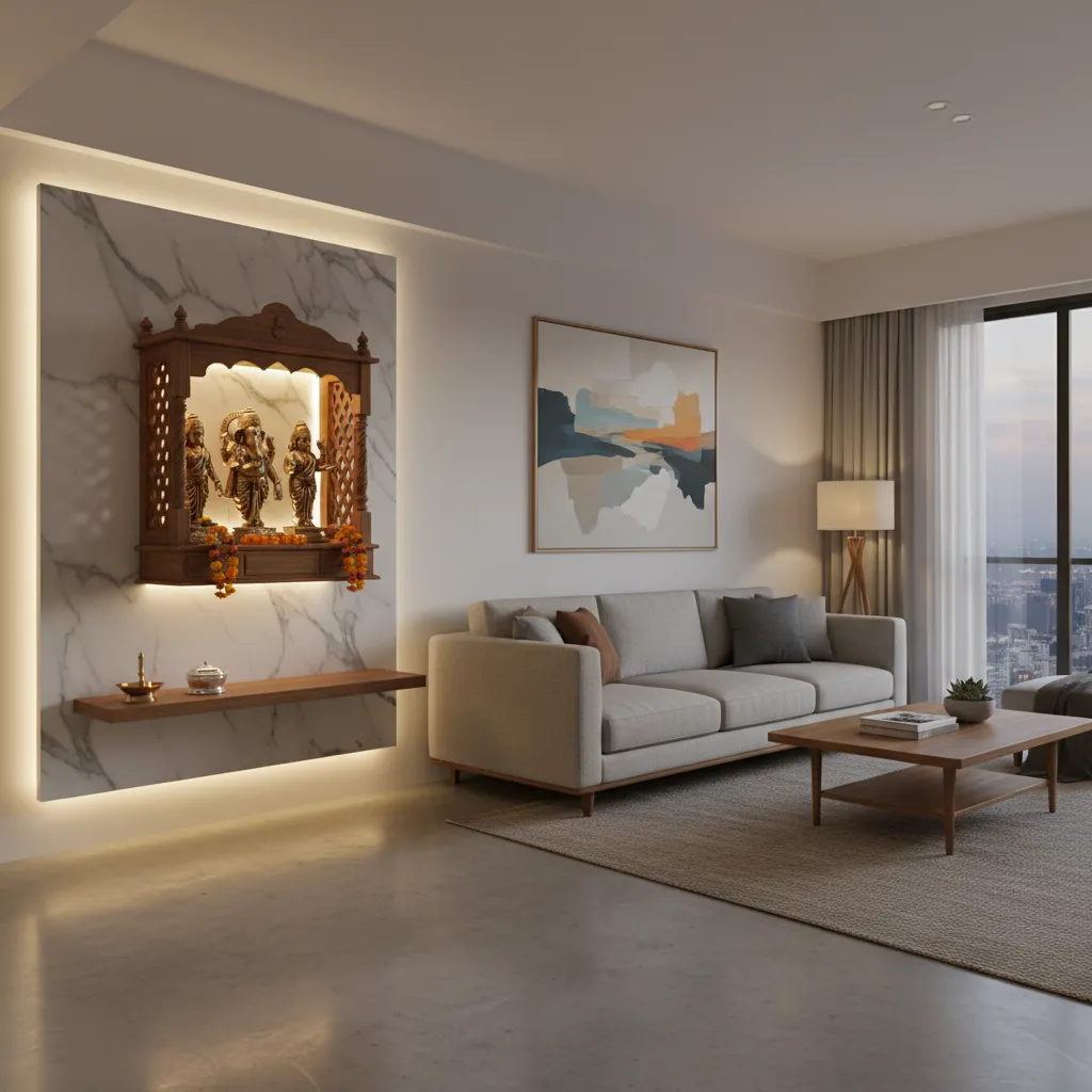 Pooja Area Design Ideas for Small Homes That Actually Work