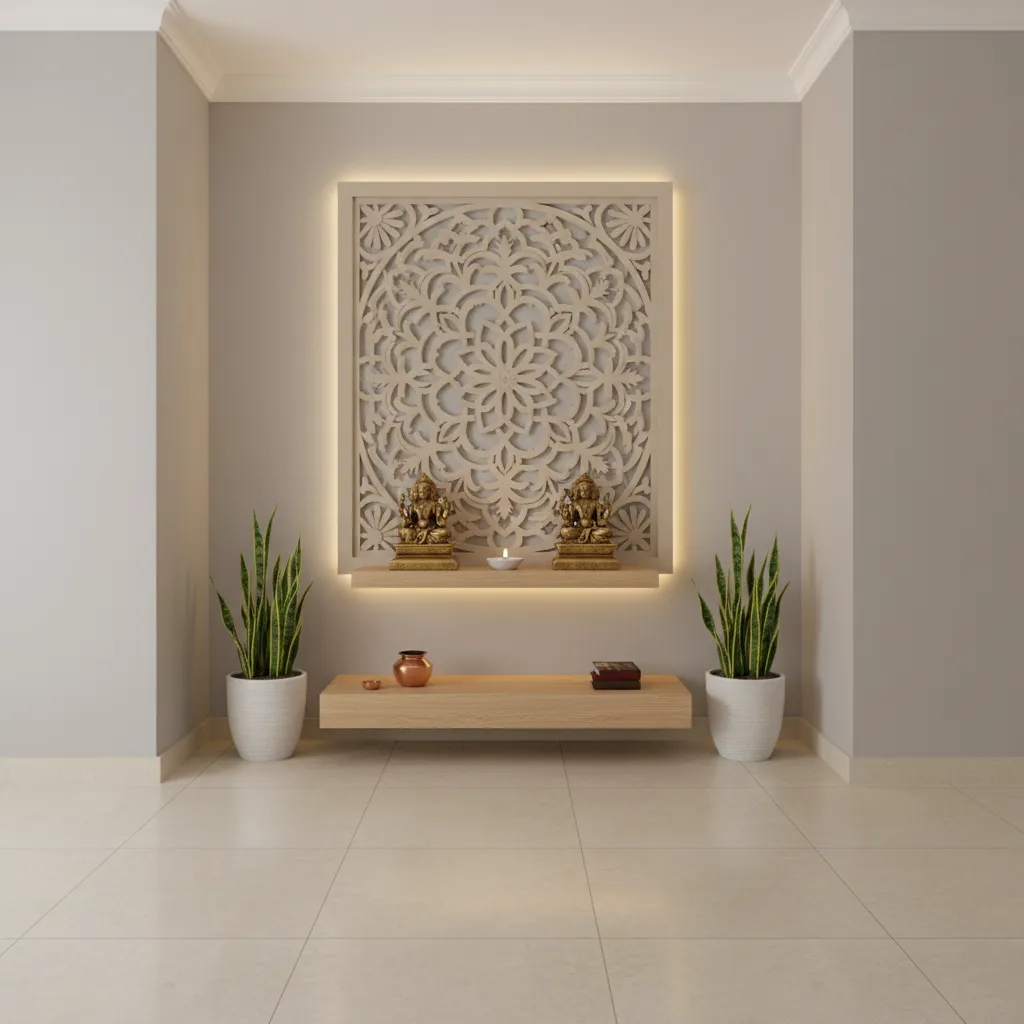 5 Pooja CNC Design Ideas for Small Spaces