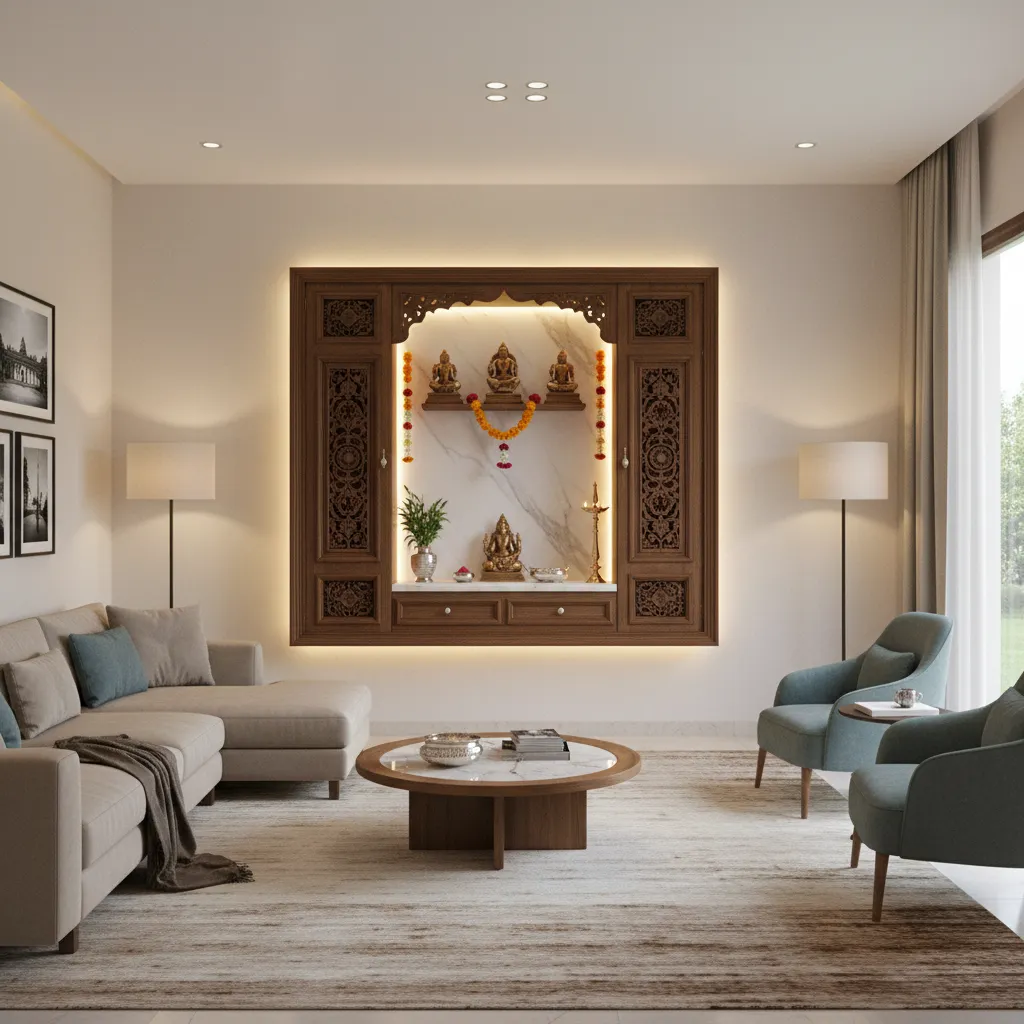 Pooja Cupboard Designs With Price for Modern Indian Homes