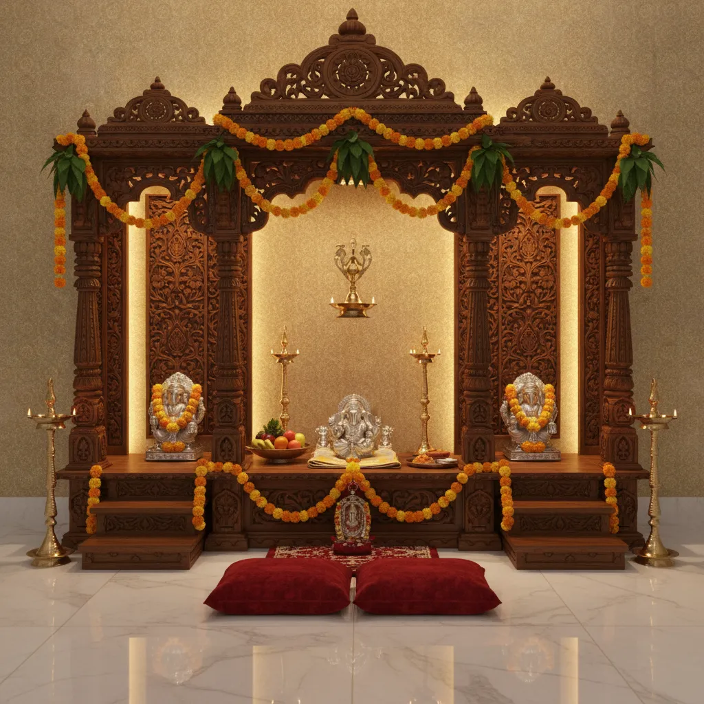5 Decoration Ideas for Pooja at Home