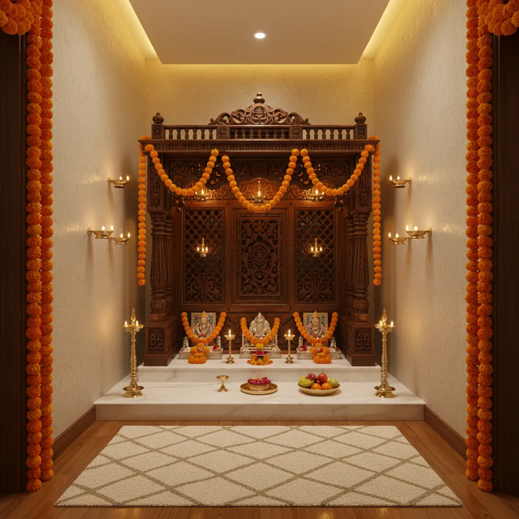 5 Decoration Ideas for Pooja at Home Pro Designer Tips