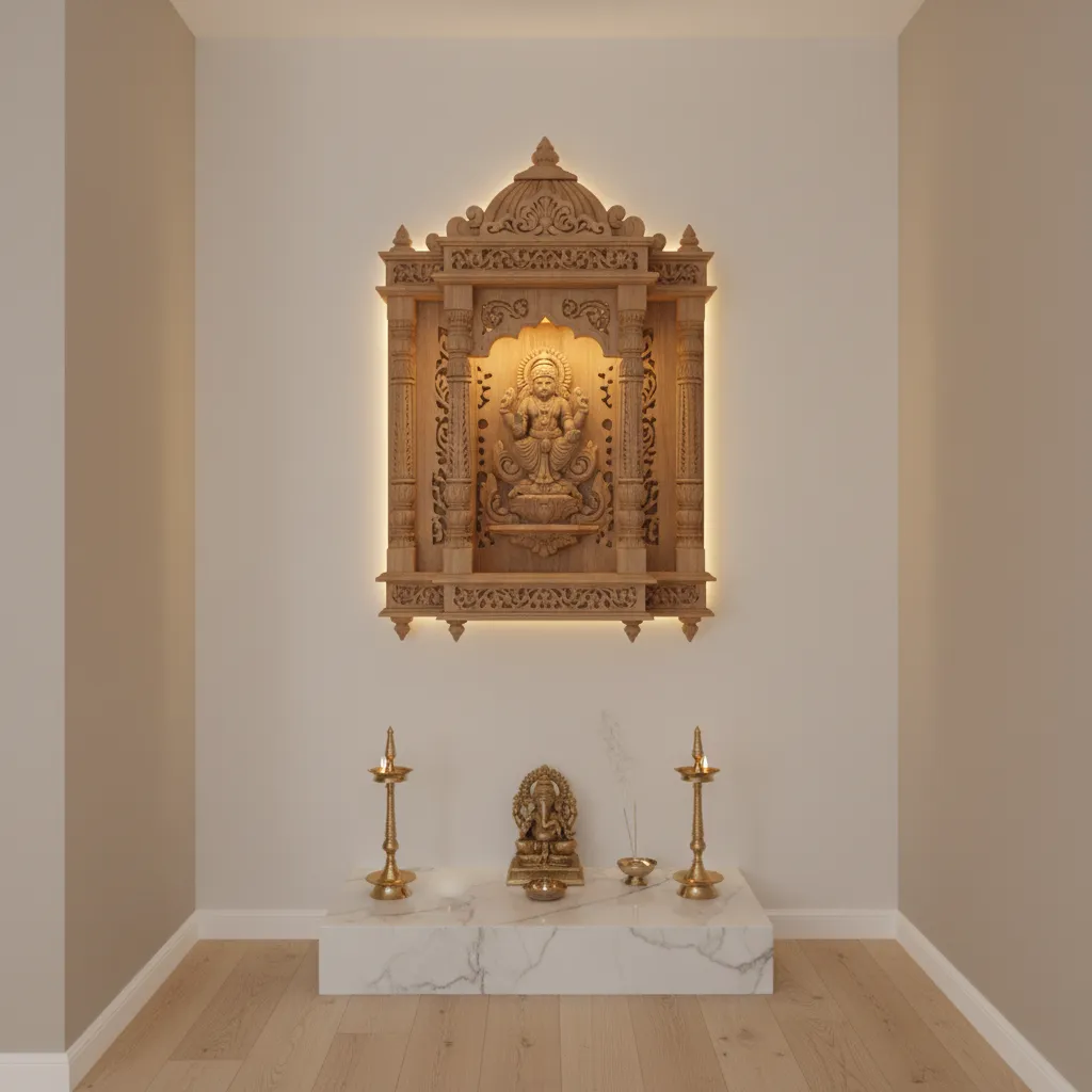 Pooja Home Design Ideas That Make Small Spaces Feel Sacred