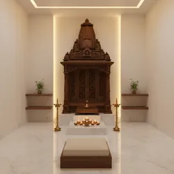 Pooja Room Colour Ideas That Create a Calm Spiritual Space
