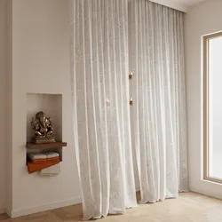 Pooja Room Curtain Designs for Small Spaces
