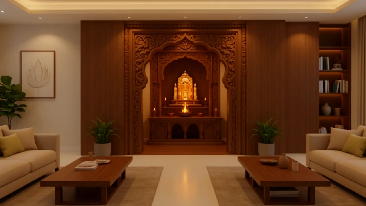 5 Pooja Room Door Design Ideas with Photos