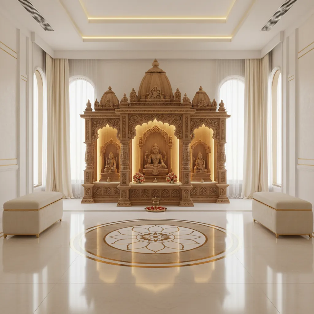 Pooja Room Floor Tiles Design Ideas That Actually Work