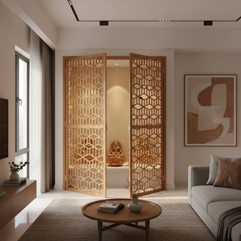 5 Pooja Room Gate Design Ideas That Elevate Small Homes
