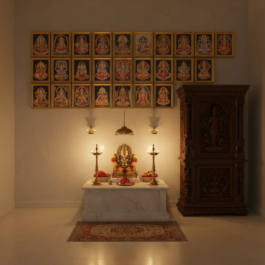 God Photos vs Idols in a Pooja Room Which Is Better and How to Place Them