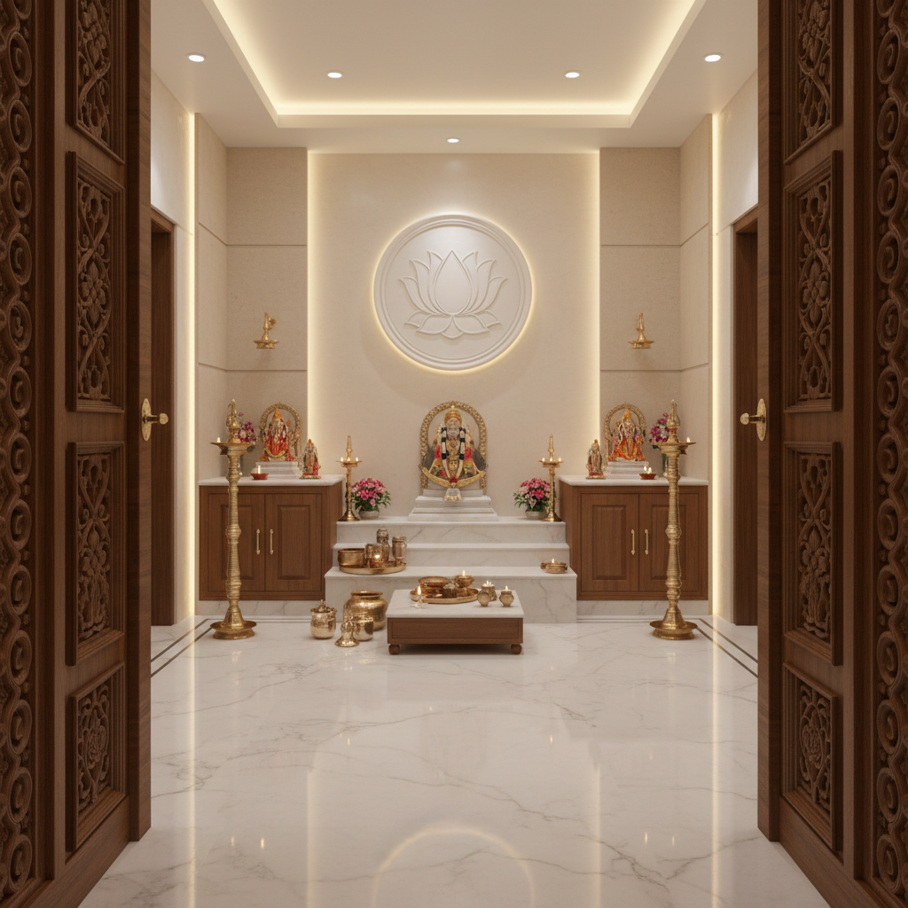 Pooja Room Design: Why Your Home Temple Feels Cramped