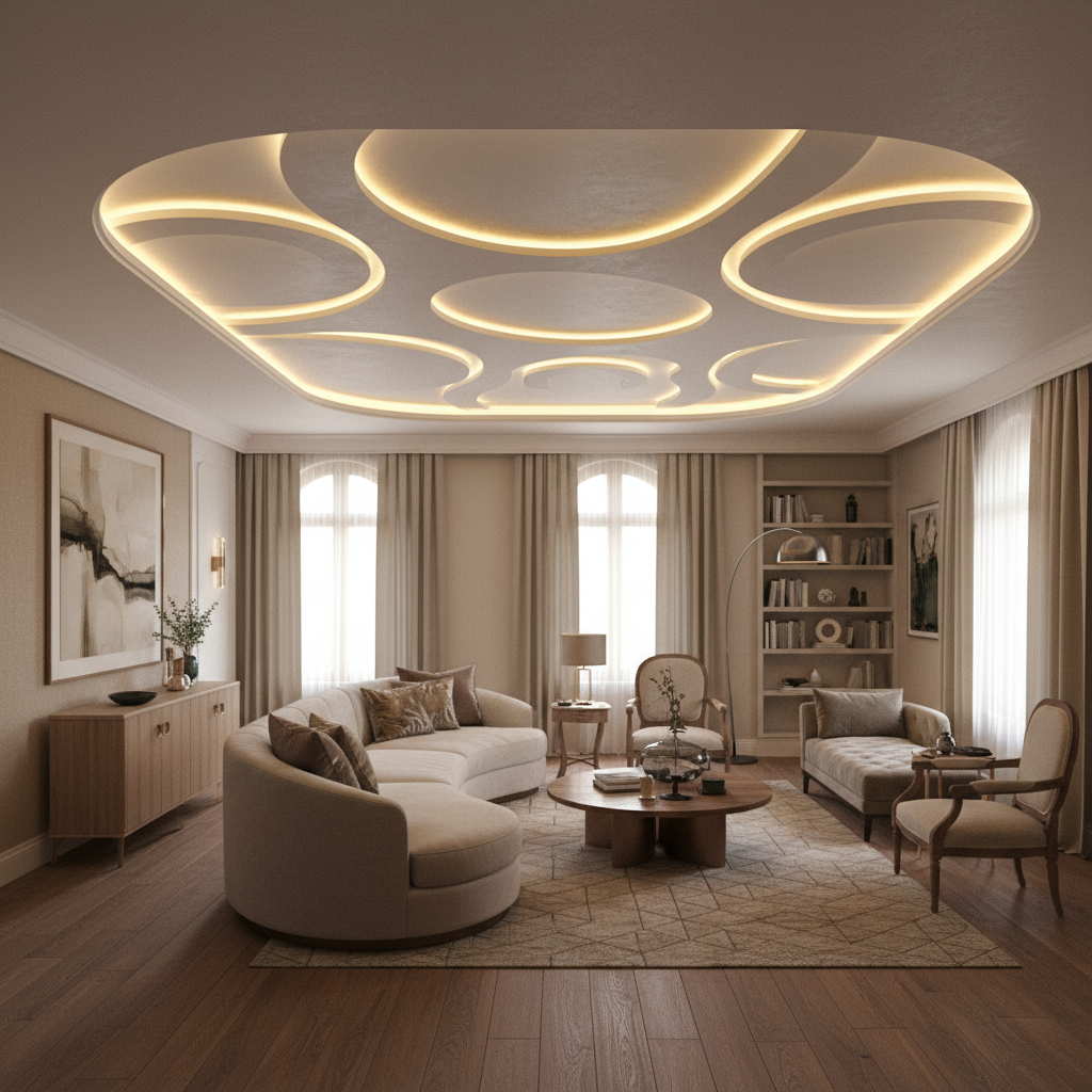 POP vs Gypsum Ceiling for L-Shaped Hall: Which Works Better?