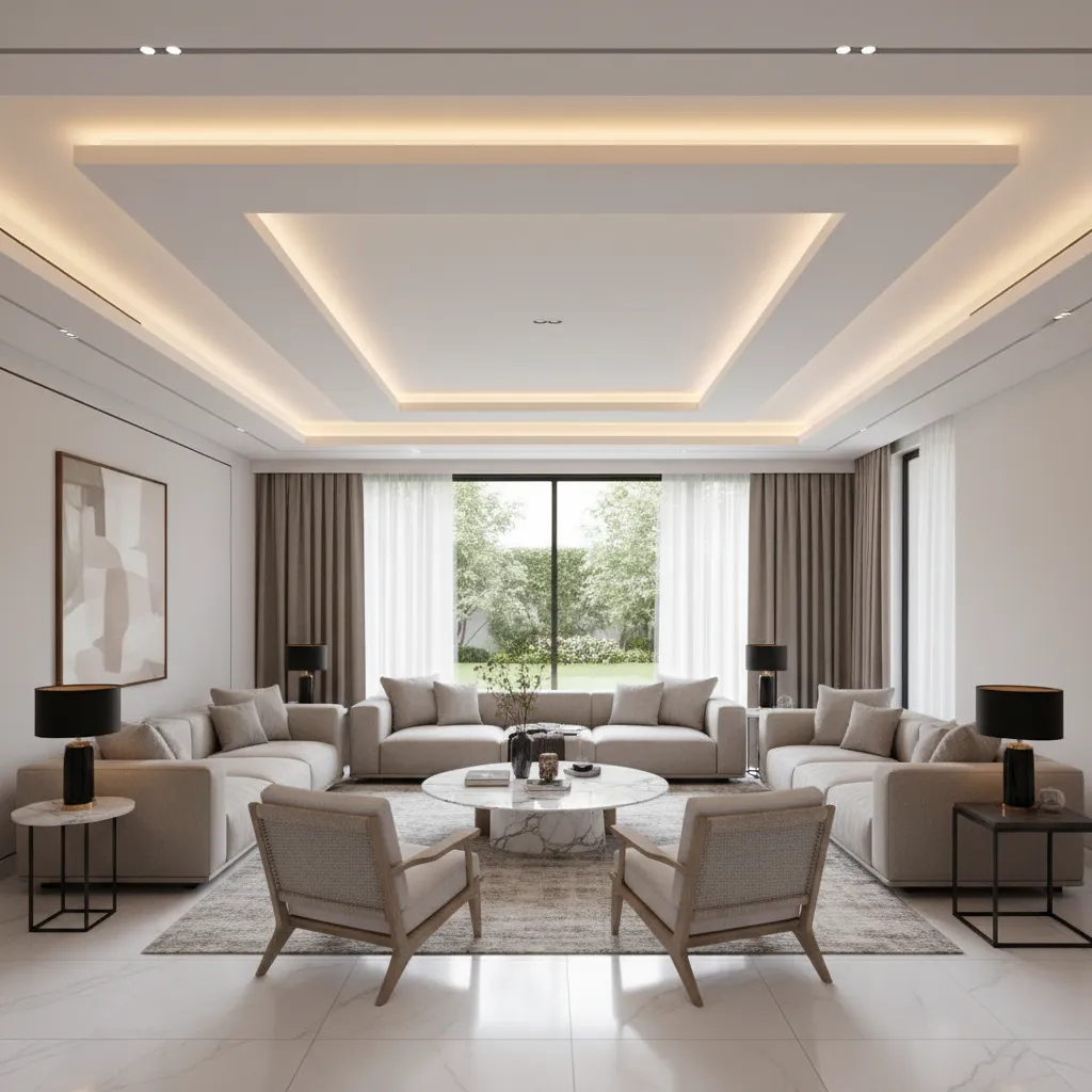POP False Ceiling Design for Living Room: Ideas That Actually Work