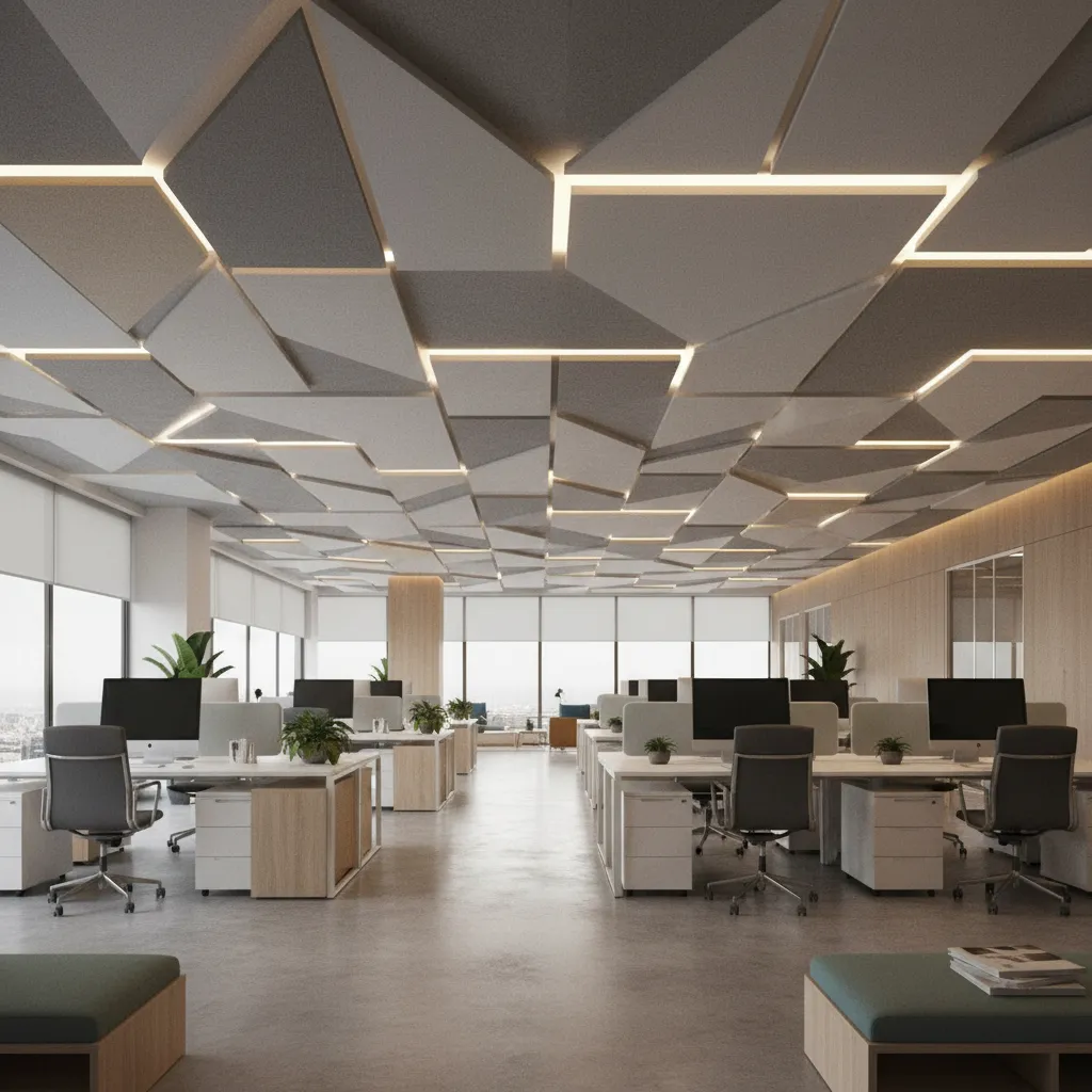 Optimizing Lighting and Acoustics with Creative POP Office Designs