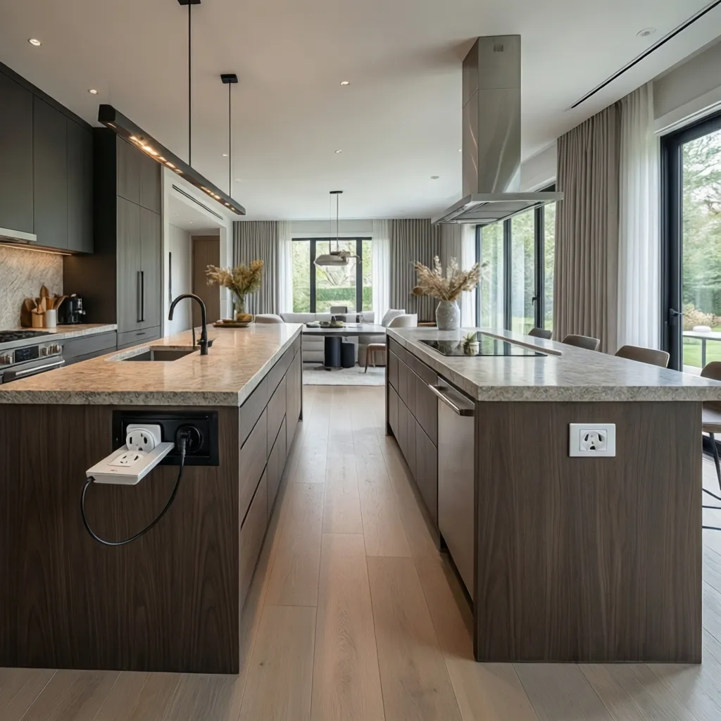 Pop-Up vs Side-Mounted Kitchen Island Outlets: Which Is Better?