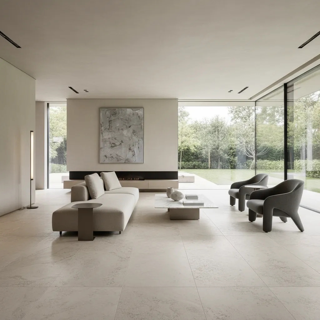 Diseño de interiores: pisos de porcelanato
