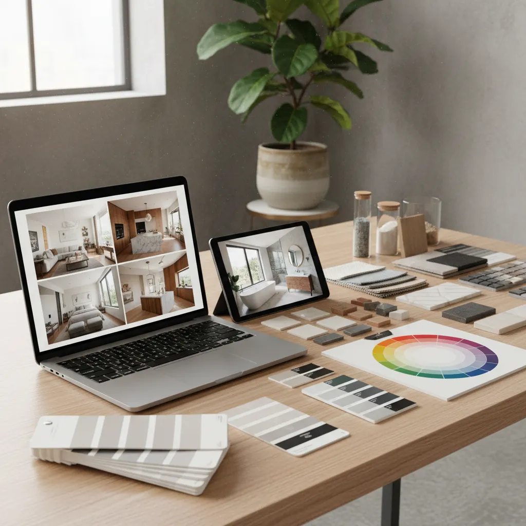 Portafolio digital de proyectos de diseño de interiores