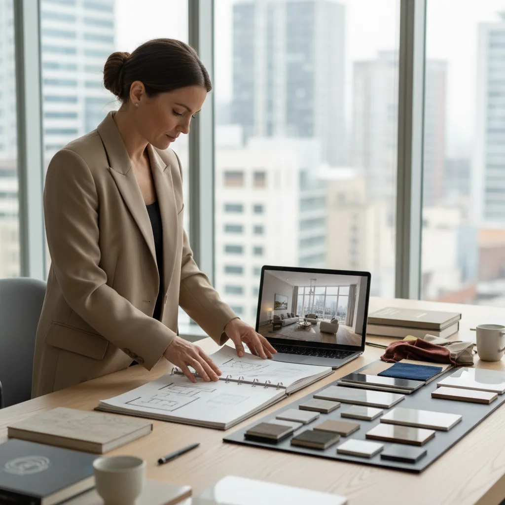 Portafolio de diseño de interiores: guía profesional