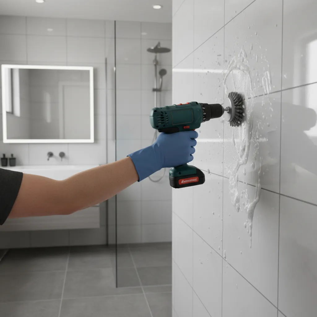 Common Problems When Cleaning Bathroom Tiles With Power Tools and How to Fix Them