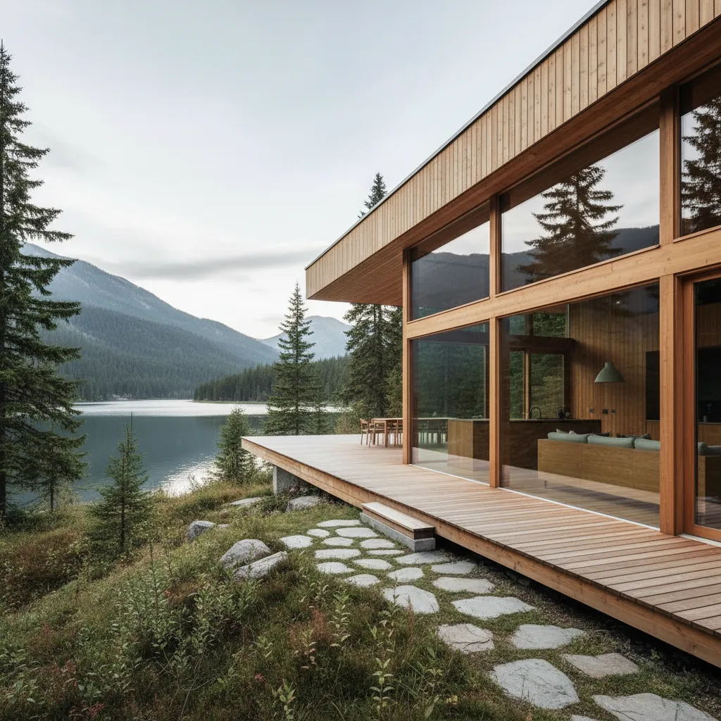 Precio casa de madera de diseño en España