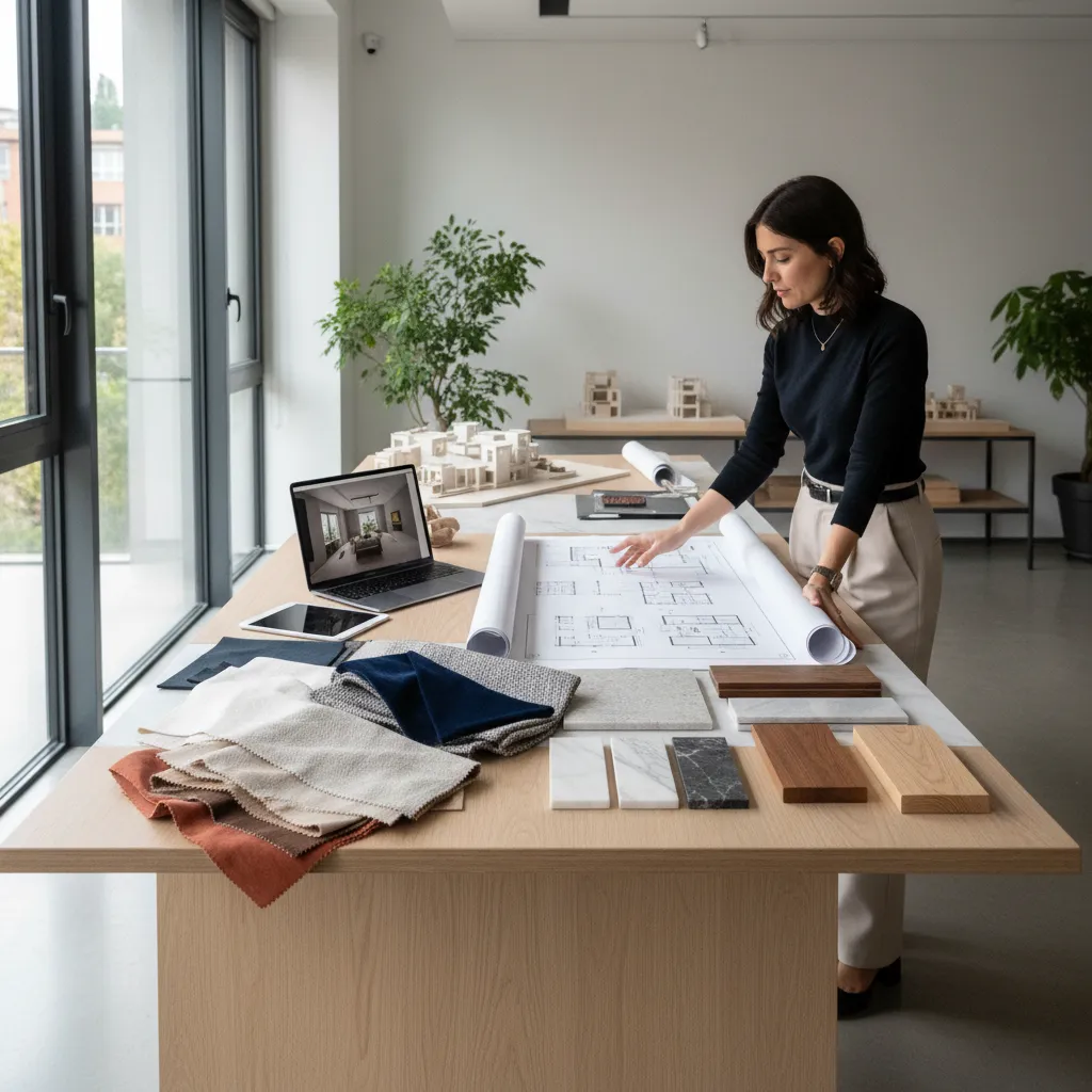 Cuadro de precios de diseño e interiorismo en Madrid