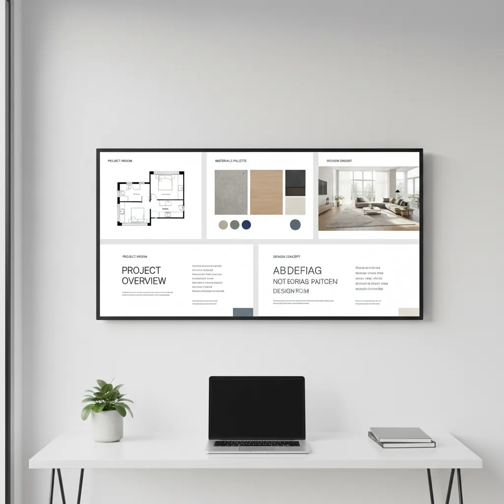 Key Features of Premium Interior Design Presentation Templates