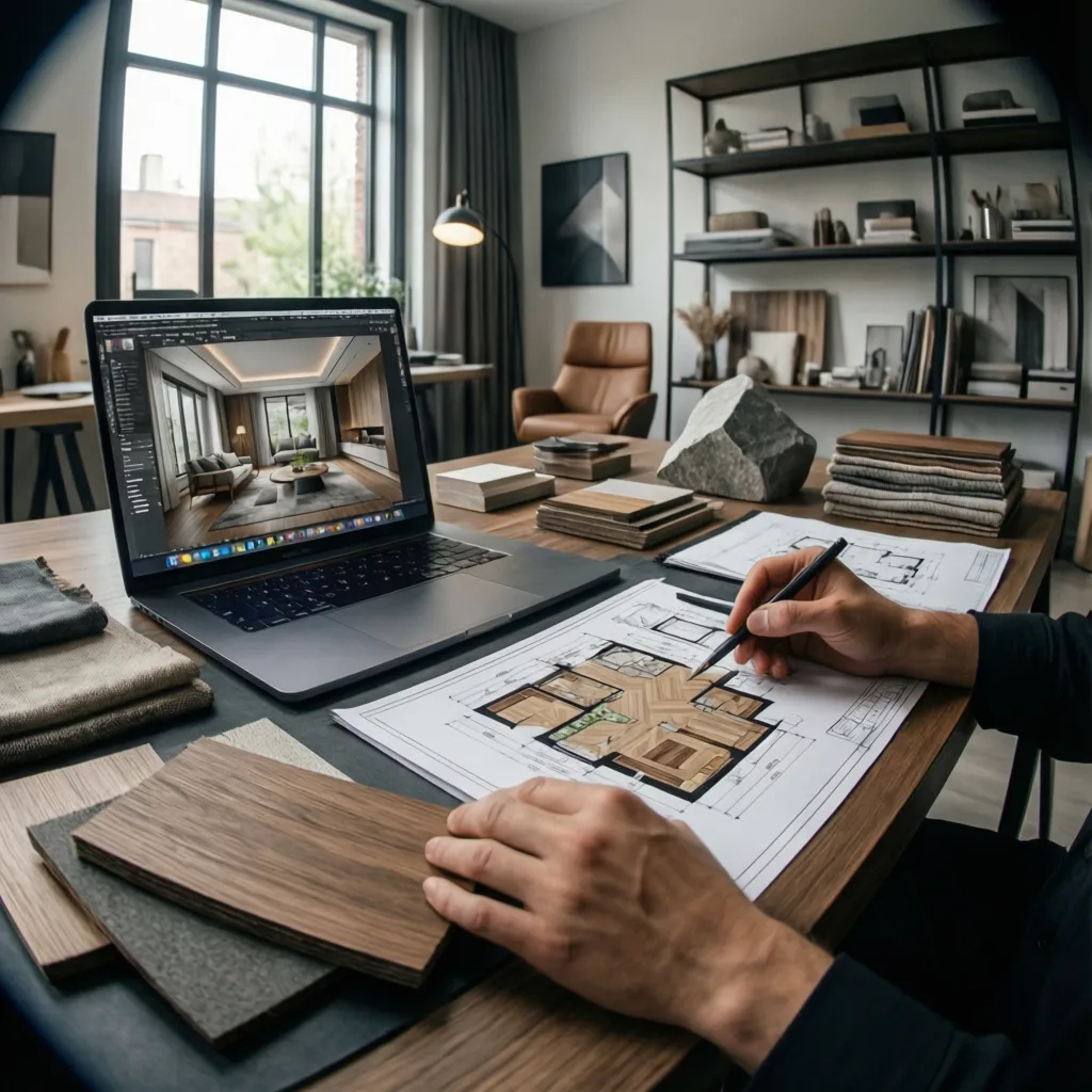 Presupuesto medio de diseñadores de interiores en 2026