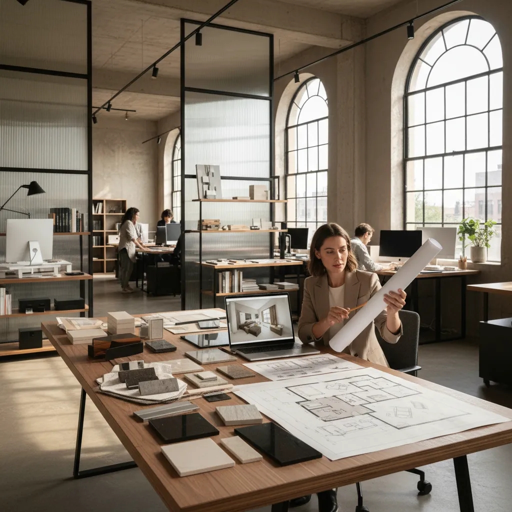 Presupuesto de proyecto de interiorismo y diseño de mobiliario