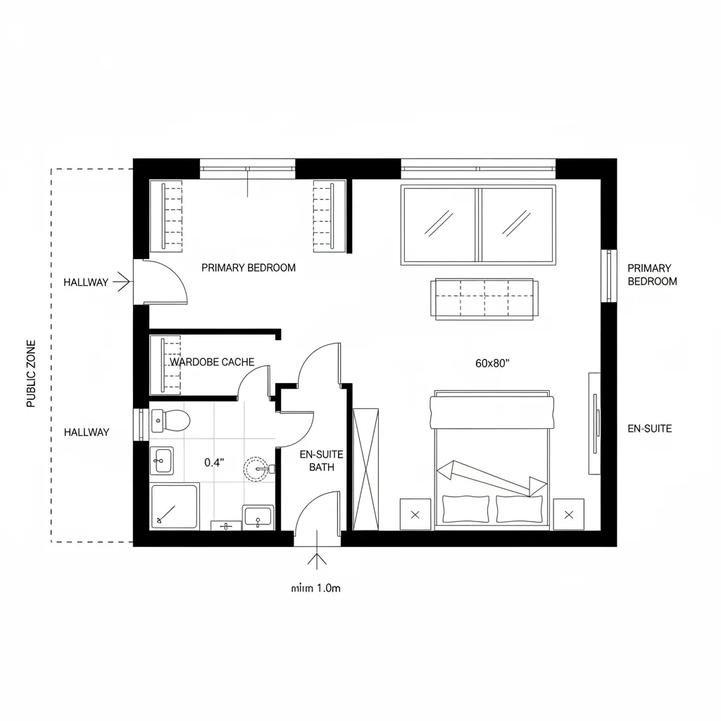 Quiet Primary Suite Stack