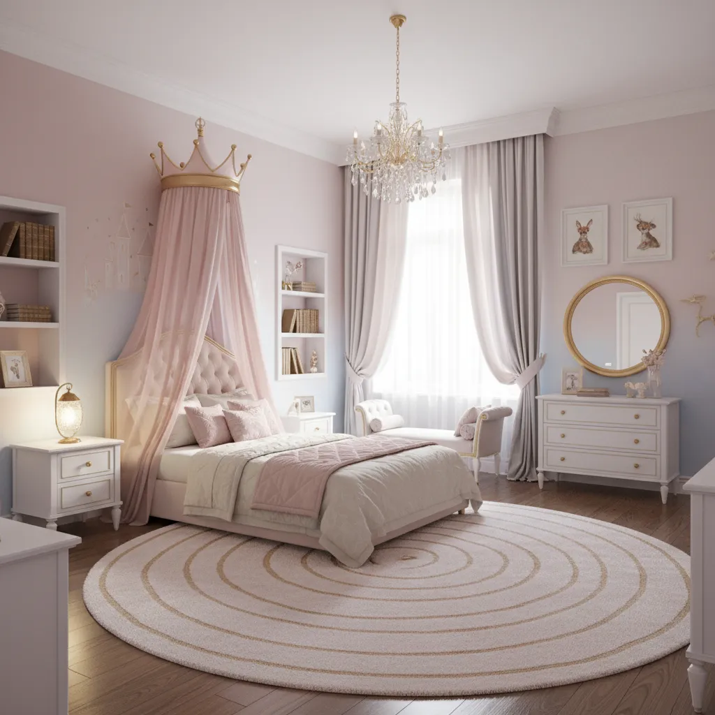Children's Princess Bedroom Design Trends in the Interior Design Industry