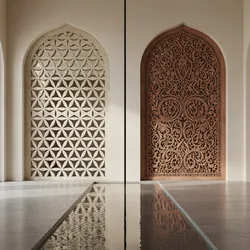 Procedural vs Manual Modeling for Refined 3D Jali Patterns